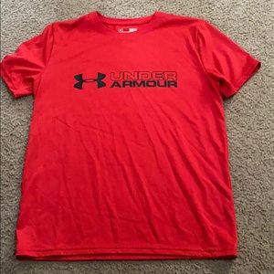 UA loose heatgear YL boys tshirt